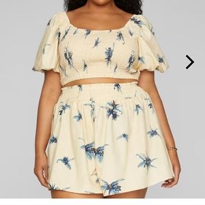 NWT Fashion to figure short set Size 0/12